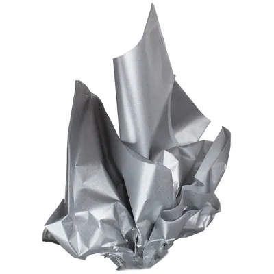 Tissue paper Metallic Silver